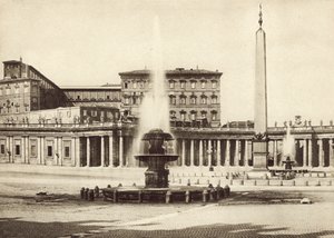 Pyhän Pietarin aukio ja Vatikaanin palatsi tekijältä Italian Photographer