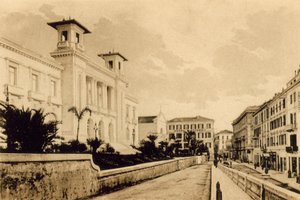Sanremo, Casino Municipale (valkoinen kuva) tekijältä Italian Photographer