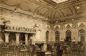 San Remo, Casino Municipale, Talvipuutarha (valkoinen kuva) tekijältä Italian Photographer