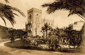 Sanremo, Marsaglian linna (valkoinen kuva) tekijältä Italian Photographer