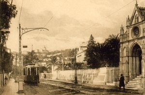 Sanremo, Corso Cavallotti (valkoinen kuva) tekijältä Italian Photographer