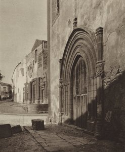 Sisilia / Sisilia: Sciacca, goottilainen portaali (s/w kuva) tekijältä Italian Photographer