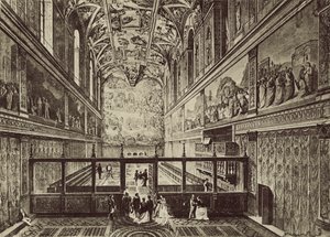 1500-luvulla rakennettu Sikstuksen kappeli, J de Dolci tekijältä Italian Photographer