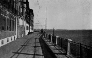 Taranto, Corso Vittorio Emanuele (valkoinen kuva) tekijältä Italian Photographer