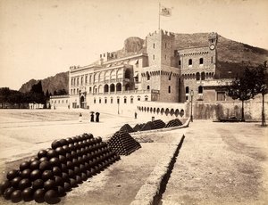 Prinssin palatsi Montecarlossa, Monacon ruhtinaskunnassa tekijältä Italian Photographer