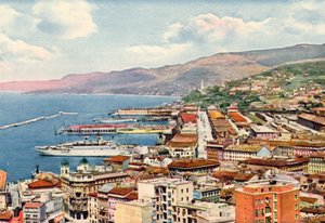 Trieste: Trieste: Panorama (värillinen kuva) tekijältä Italian Photographer