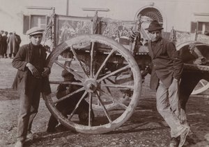 Tyypillinen sisilialainen kärry, 1920 tekijältä Italian Photographer