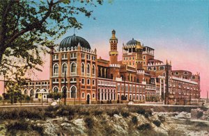 Venezia/Venetsia: Lido, Hotel Excelsior (värillinen kuva). tekijältä Italian Photographer