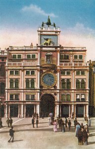Venetsia/Venetsia: Kellotorni (värillinen kuva) tekijältä Italian Photographer