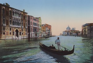 Venetsia, Grand Canal Accademiasta, Palazzo Franchetti tekijältä Italian Photographer