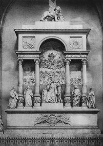 Venetsia, Tiziano Vecellion muistomerkki (valkoinen kuva) tekijältä Italian Photographer