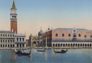 Venetsia, Piazzetta San Marco ja Dogen palatsi laguunista tekijältä Italian Photographer