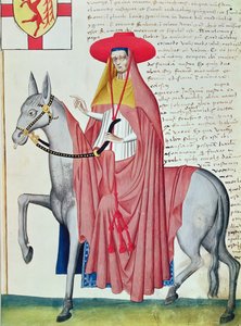 Piispa Codex Capodilistasta (vellum) tekijältä Italian School