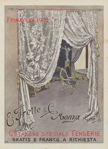 Ja Frette  C (värilitografia). tekijältä Italian School