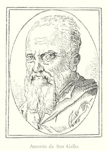 Antonio da San Gallo (kaiverrus) tekijältä Italian School