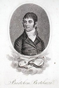 Bartolomeo Bortolozzi (s.1773) kaiverrus Scheffner (kaiverrus) tekijältä Italian School