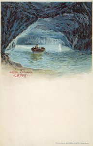 Sininen luola, Capri (värilitro) tekijältä Italian School