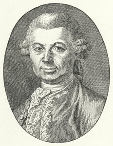 Carlo Gozzi, italialainen näytelmäkirjailija (kaiverrus) tekijältä Italian School