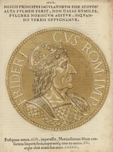 Kolikko, jossa on Maximilian I:n kuva tekijältä Italian School
