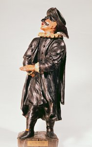 Tohtori Balanzone, Seraphin Theatresta (monivärinen puu)