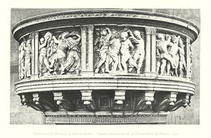 Donatello ja Michele di Bartolommeo, Chaire Exterieure de la Cathedrale de Prato tekijältä Italian School