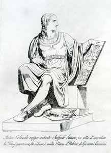 Huonekalut ja erilaiset esineet 1100- ja 1300-luvuilta tekijältä Italian School