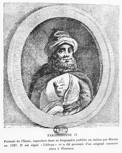 Emir Fakhr-al-Din II (kaiverrus) tekijältä Italian School