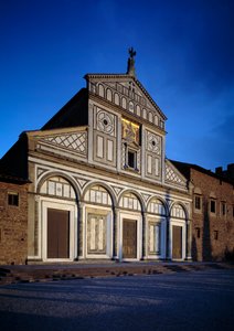 Kirkon julkisivu tekijältä Italian School
