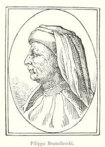 Filippo Brunelleschi (kaiverrus) tekijältä Italian School