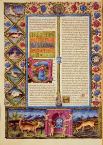 Fol.25v Jeremian kirjan avaus Borso d