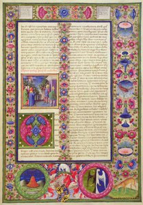 Fol.293r Ecclesiasticus-kirjan avaus, Borso d