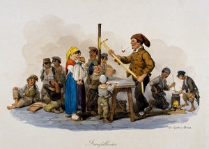 Franfellicaro (kovien karkkien valmistaja ja myyjä), Italia. tekijältä Italian School