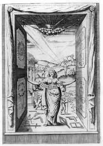 Bonaventura Cavalierin etulevy Trigonometriaan, 1643 tekijältä Italian School