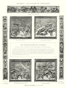 Ghiberti, Les Portes du Baptistere, Lorenzo Ghiberti tekijältä Italian School