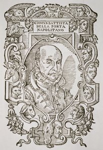 Giovanni Battista della Porta (1535-1615) kirjastaan ​​Delle Celeste Fisionomia, Padova 1616, kuvitettu History of Magicissa, julkaistu 1800-luvun lopulla tekijältä Italian School