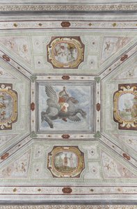 Hall of Perseus: siivekäs hevonen tekijältä Italian School
