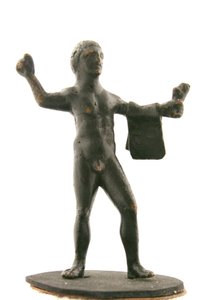 Hercules pitelee tiikerin nahkaa tekijältä Italian School