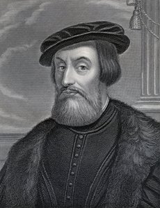 Hernan Cortes, kaiverrus William Holl, noin 1830-luku tekijältä Italian School