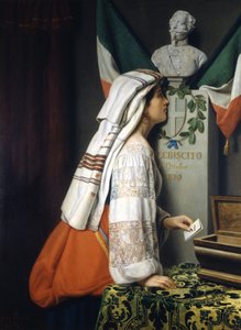 Italian kansanäänestys lokakuussa 1870, Luigi Riva tekijältä Italian School