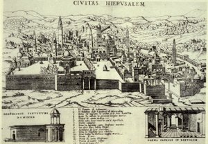 Jerusalem, 1581 tekijältä Italian School