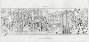 La Colonna Trajana, Trajanuksen pylväs (kaiverrus) tekijältä Italian School