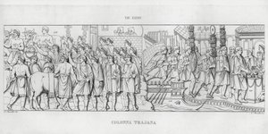 Trajanuksen pylväs, Trajanuksen pylväs (kaiverrus) tekijältä Italian School