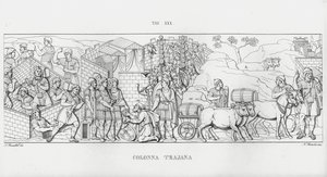 Trajanuksen pylväs, Trajanuksen pylväs tekijältä Italian School