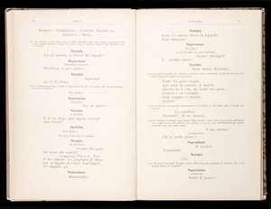 Giacomo Puccinin Toscan libretto, Ricordi Edition, Italia tekijältä Italian School