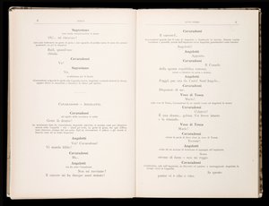 Giacomo Puccinin Toscan libretto, Edition Ricordi, Italia tekijältä Italian School