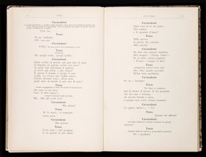 Giacomo Puccinin Toscan libretto, Edition Ricordi, Italia tekijältä Italian School