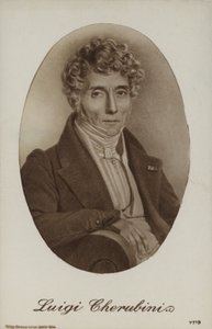 Luigi Cherubini, italialainen säveltäjä (1760-1842) tekijältä Italian School