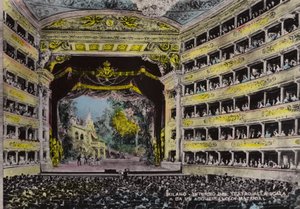 Milano, sisätilat, Theatro Alla Scala (kuva) tekijältä Italian School
