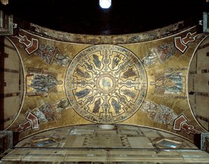 Mosaiikit Scarsellan holvista, vuoden 1202 jälkeen tekijältä Italian School