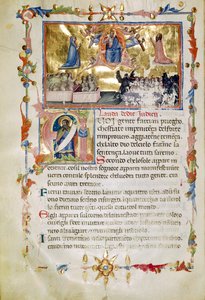 neiti B.R. 19, c. 62b, St Gilesin yhtiöltä Laudi Spirituali tekijältä Italian School